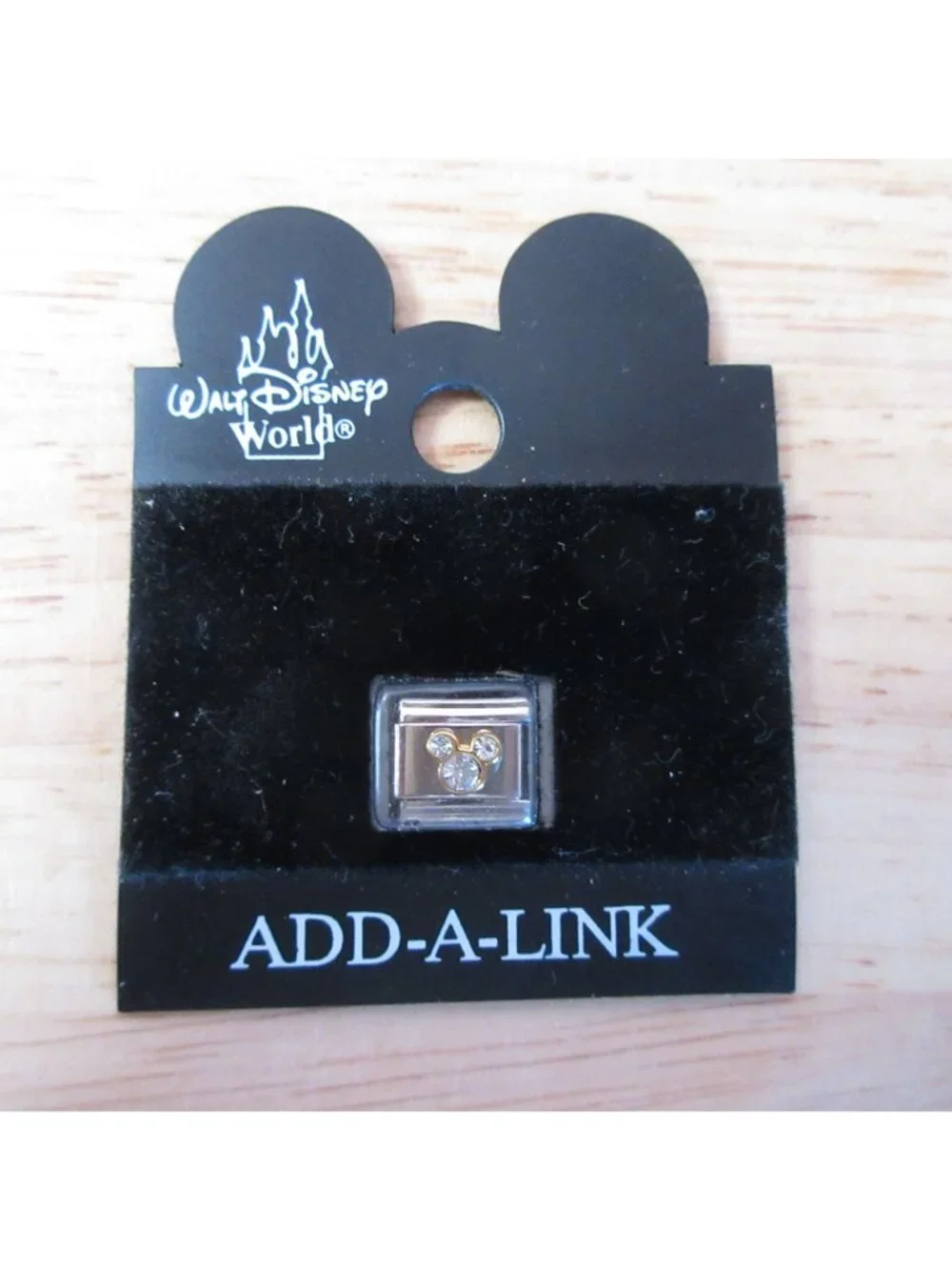 Lot of 7 Walt Disney World Add-A-Link PLUS Add-A-Link Tool & Mickey Mouse Pin